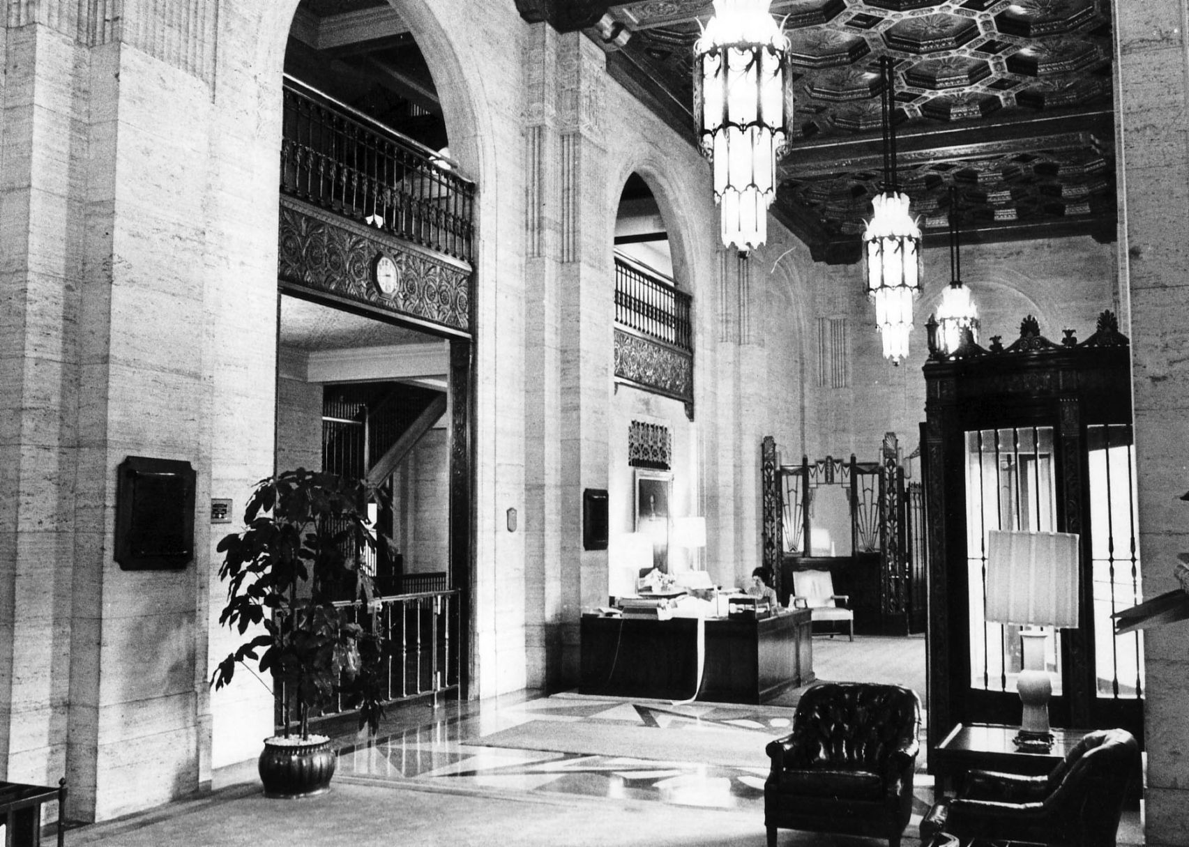 Staley office lobby